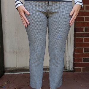BANANA REPUBLIC Sloan Houndstooth Dress Pants